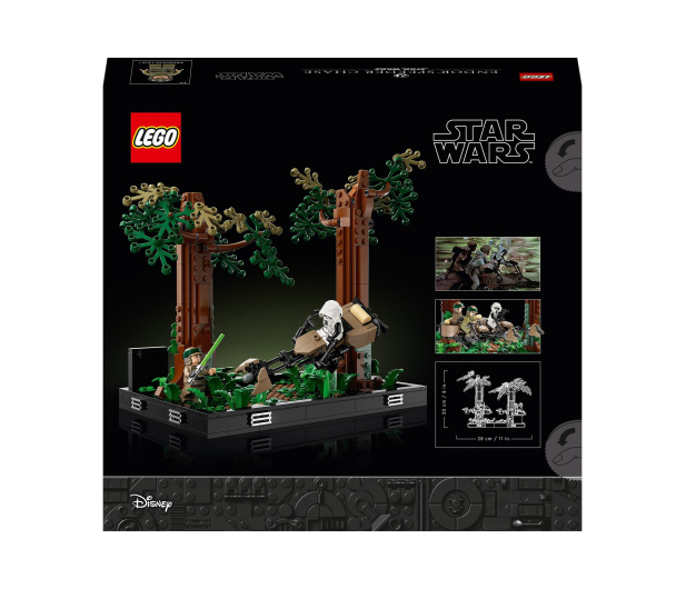 LEGO Star Wars 75353 Diorama: Pościg na ścigaczu przez Endor™ - 1091444 - zdjęcie 6